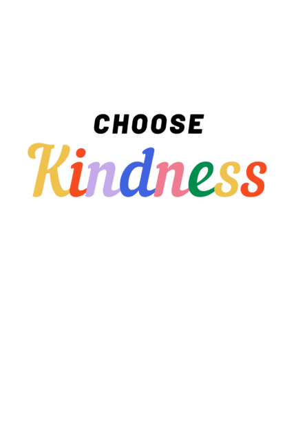 graphics choose kindness