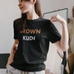 brown munde t shirt online india viral print girl tees