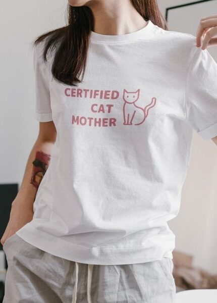 cat mother tshirt for girls online