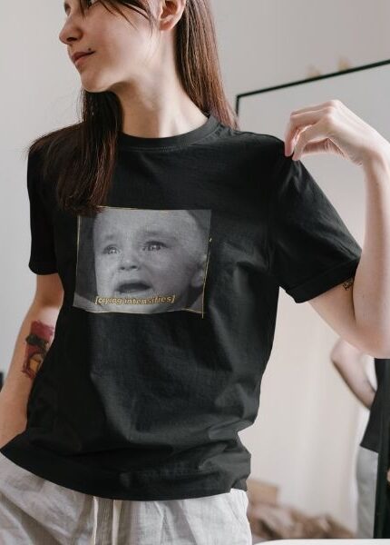 crying baby t shirt aesthetic t shirts online half sleeve