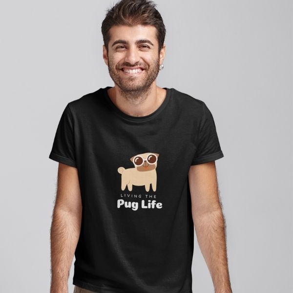 dog pug lover t shirt