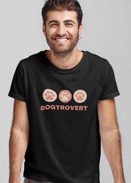 dogtrovert dog lover t shirt cheap viral print