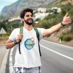 printed graphic t shirt travel