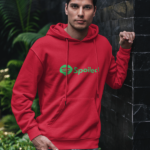 spoiled hoodie affordable at viral prints red